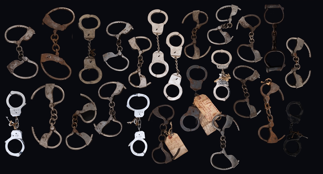 Escape Artist’s Handcuff Collection.