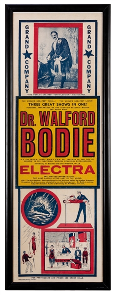 Dr. Walford Bodie. Electra.