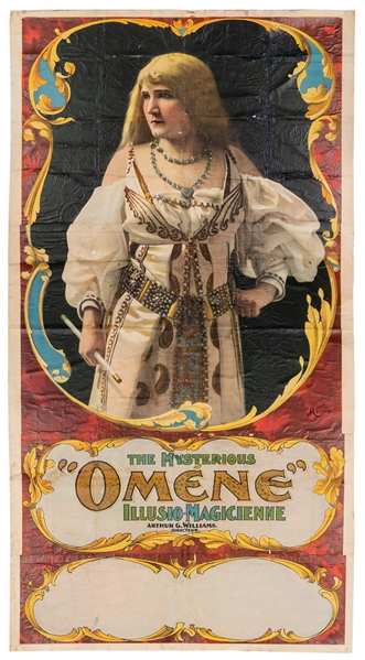 Omene (Nadine Osborne or Madge Hargreaves). The Mysterious Omene. 