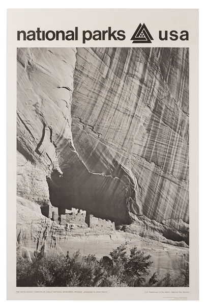Adams, Ansel. The White House–Canyon de Chelly National Monument. National Parks USA. 