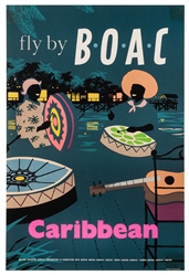 BOAC. Caribbean.