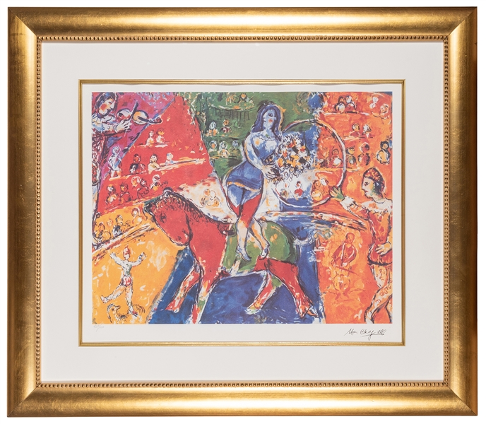 Chagall, Marc (after). Circus Horse and Rider. 