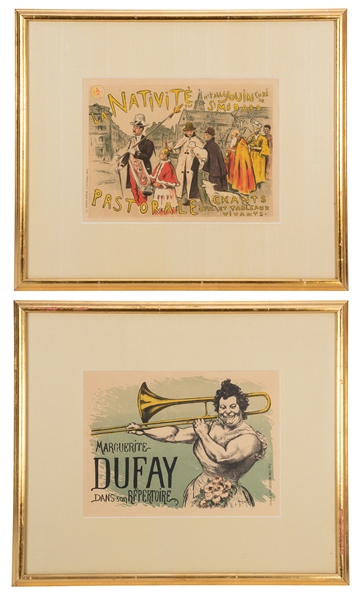 Pair of Lithographs from “Les Maitres de l’Affiche. 