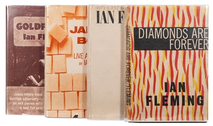 Four James Bond Pirated Editions.