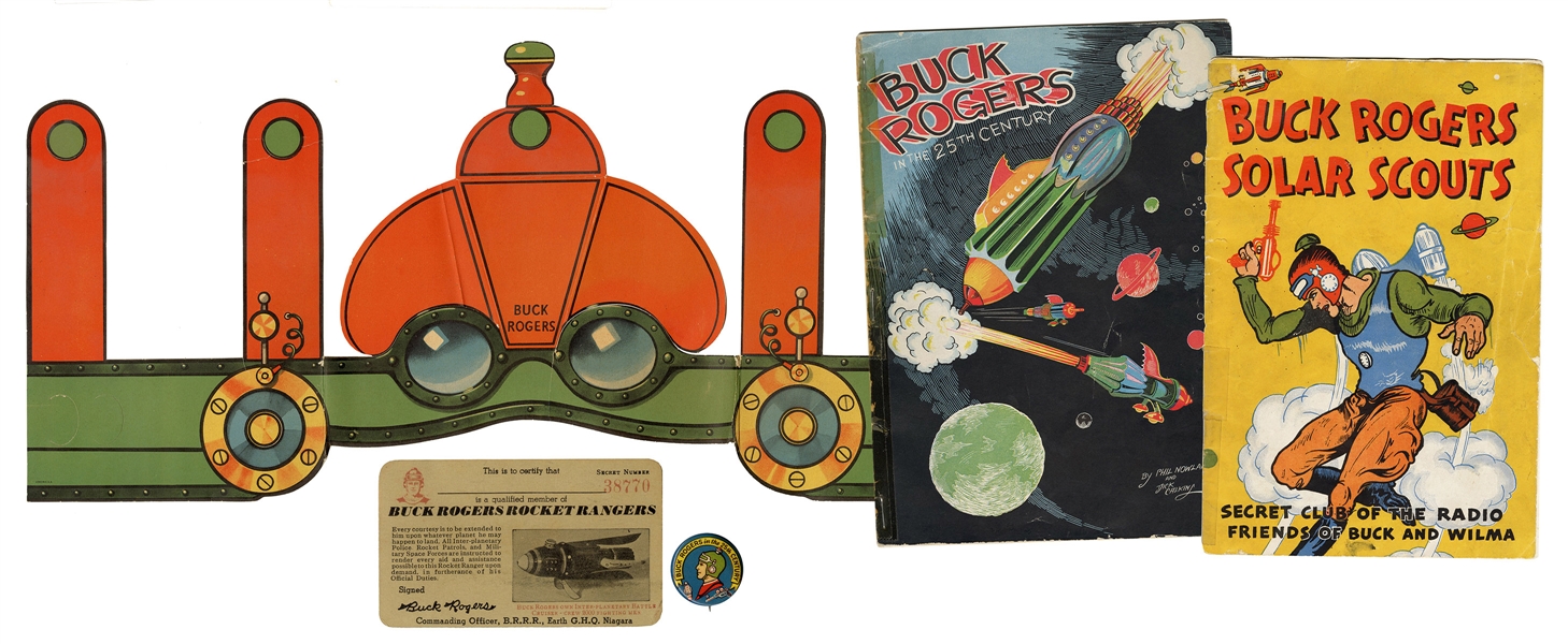  Buck Rogers Premiums Lot. Including Buck Rogers Solar Scout...