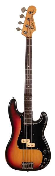  Fender Precision Bass Guitar. U.S.A., 1974 Three-color sunb...