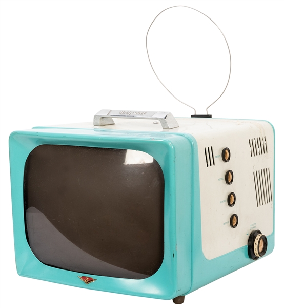  Vintage Hotpoint Television. Model 14S202. Mid-century port...