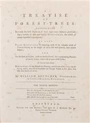  BOUTCHER, William. A Treatise on Forest Trees… Edinburgh: p...