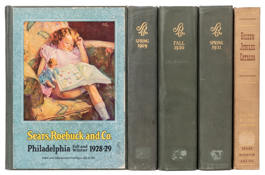  [ADVERTISING] Sears Roebuck Limited Edition Catalogues 1928...