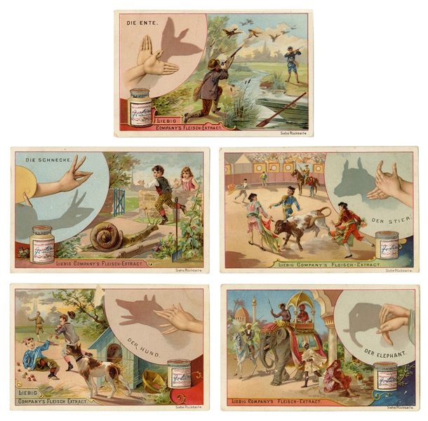  [Trade Cards] Set of 12 Aecht Franck Magical Recreations Tr...