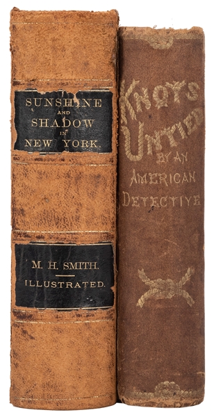  [Crime] Pair of Titles on Early Crime in America. Including...