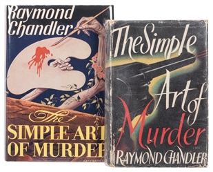  CHANDLER, Raymond (1888–1959). The Simple Art of Murder. Bo...