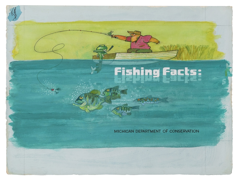  MUELLER, Howard (20th Century). Fishing Facts / Michigan De...