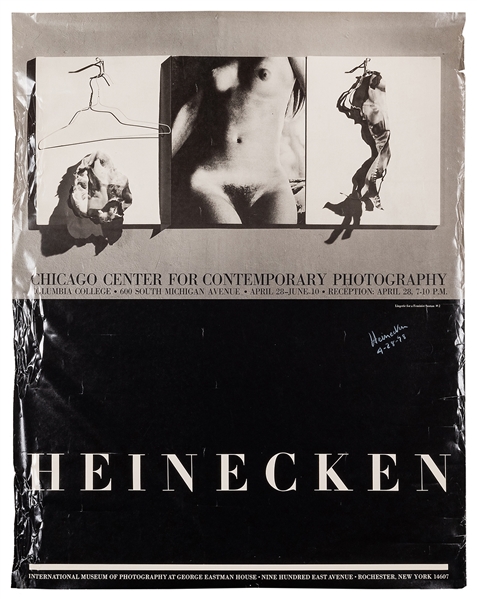  HEINECKEN, Robert (1931–2006). Two Signed Titles and a Post...
