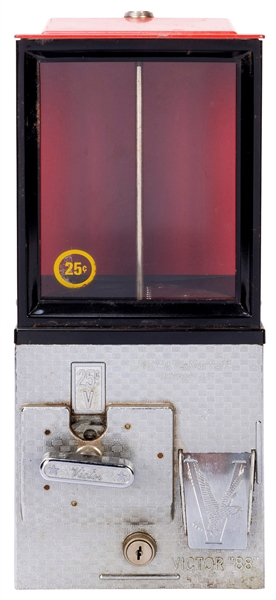  Victor Vending Corp. ‘Victor 88’ 25 Cent Gumball Dispenser....