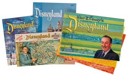  Lot of 7 Disneyland Souvenir Books. Includes The Story of D...