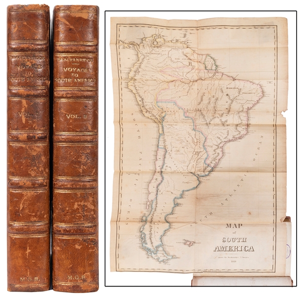  BRACKENRIDGE, Henry Marie (1786–1871). Voyage to South Amer...