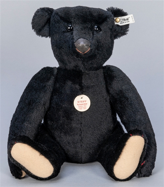  Steiff Black Bear 1907 / 1988/89 LE Replica. Edition of 4,0...