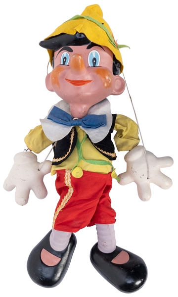  Pelham Pinocchio Puppet. UK: Pelham Puppets. Type SL, wood ...