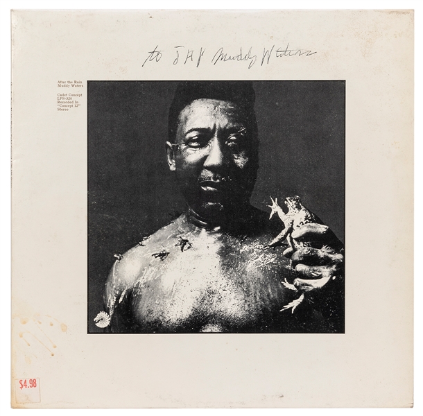  Muddy Waters Signed Album. After the Rain. Cadet Records, 1...