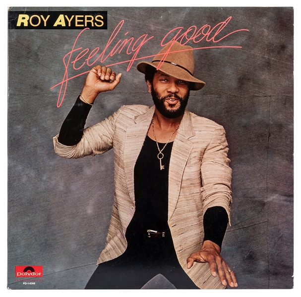  Roy Ayers Signed Album. Feeling Good. Polydor Records, 1982...
