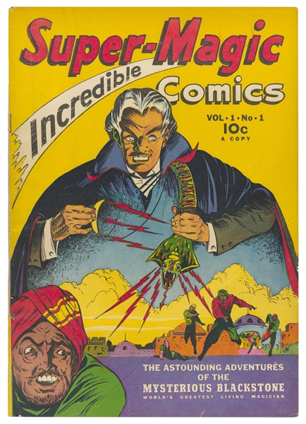  Super Magic Comics #1. Street & Smith, 1941. First issue of...
