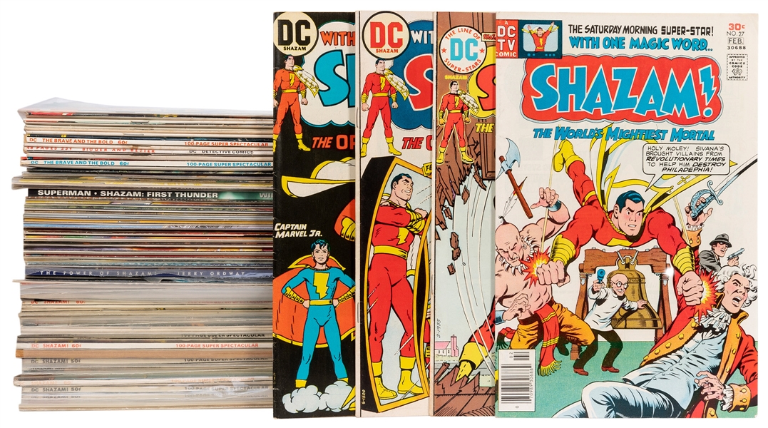  Lot of 4 Boxes of DC and Marvel Comics. 1950s-1980s. Approx...