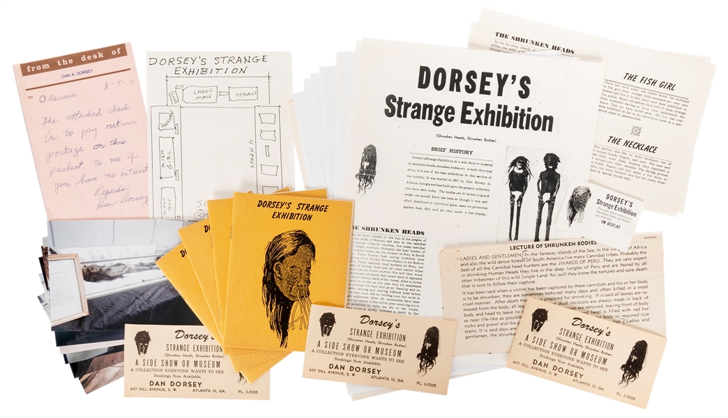  [ODDITIES] Collection of Dan Dorsey’s Strange Exhibition Me...