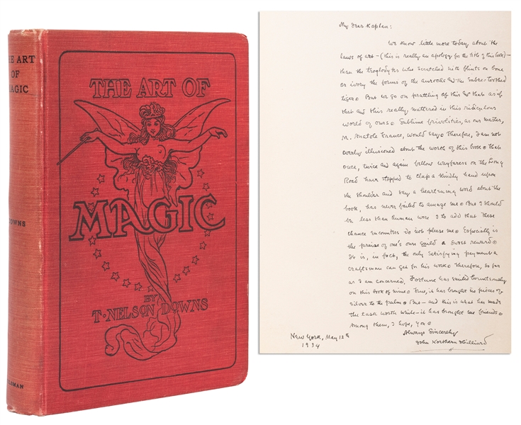  [Hilliard, J.N.] Downs, T. Nelson. The Art of Magic. Chicag...