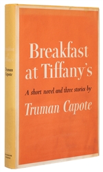  CAPOTE, Truman (1924–1984). Breakfast at Tiffany’s. New Yor...