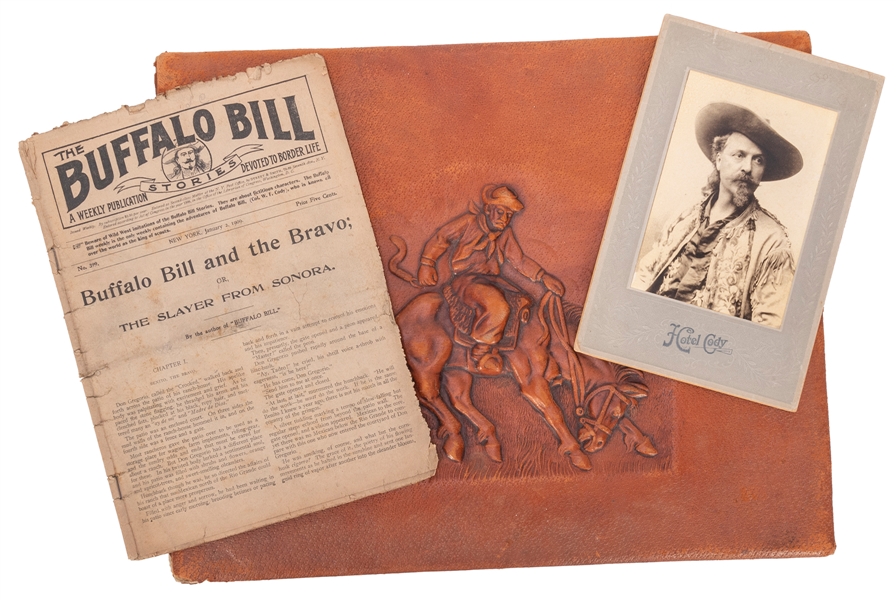  [CODY, William Frederick (“Buffalo Bill”) (1846-1917)]. Cab...
