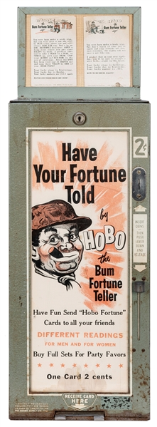  Exhibit Supply Co. Hobo the Bum Fortune Teller Vendor. Chic...