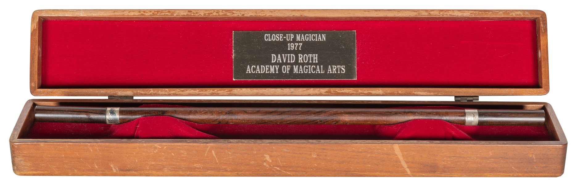  ROTH, David. David Roth’s 1977 Close Up Magician of the Yea...