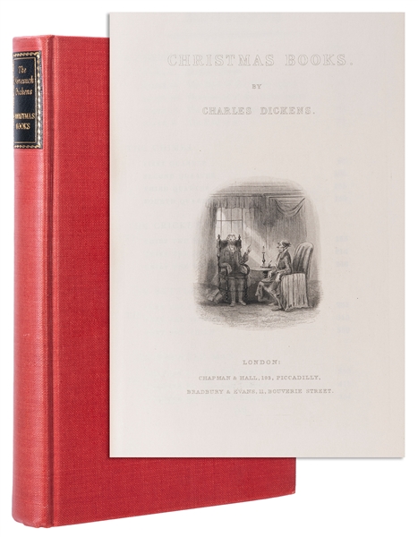  [NONESUCH PRESS]. DICKENS, Charles. Christmas Books [in The...