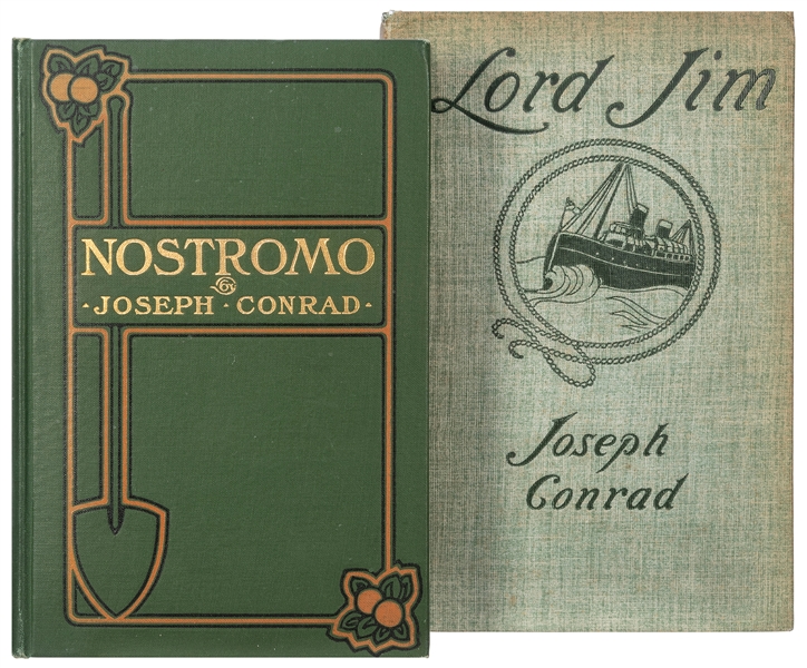  CONRAD, Joseph (1857–1924). A pair of first editions, inclu...