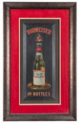 Budweiser in Bottles Tin Litho Sign. St. Louis: Anheuser Bu...