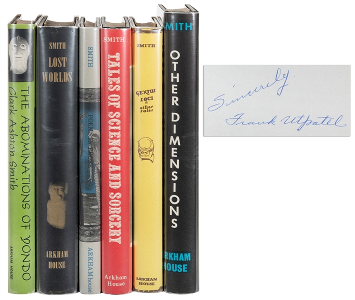  SMITH, Clark Ashton (1893–1961). A group of 6 titles, inclu...