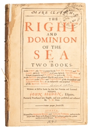  [HAMILTON, Alexander (1757-1804), his copy]. SELDEN, John (...