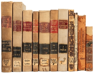  [LABOR LAWS AND LAW BOOKS]. A group of 11 titles, including...