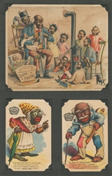  [AFRICAN AMERICANA]. Group of Nearly 55 Lithographed Trade ...