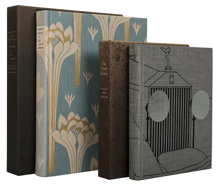 Two Volumes by F. Scott Fitzgerald by The Limited Editions Club. 