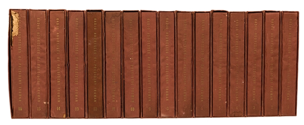 The Radio Addresses of President Truman. Vols. 1—16. 