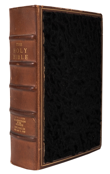 The Holy Bible [Signora Stephany D’Marke Fur Binding]. 