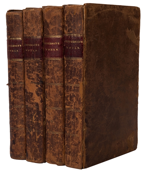 Jefferson, Thomas. Memoir, Correspondence, and Miscellanies. 