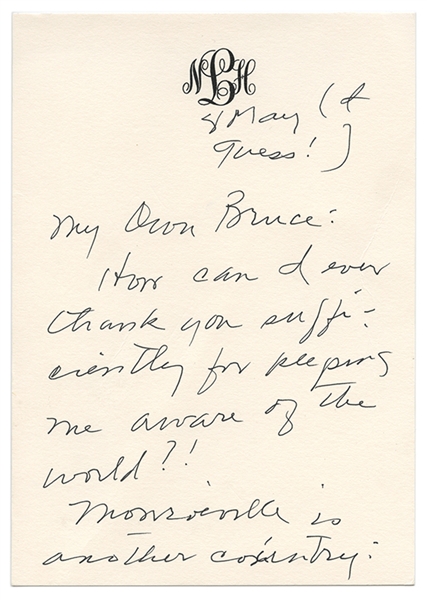 Harper Lee Autograph Letter Signed.