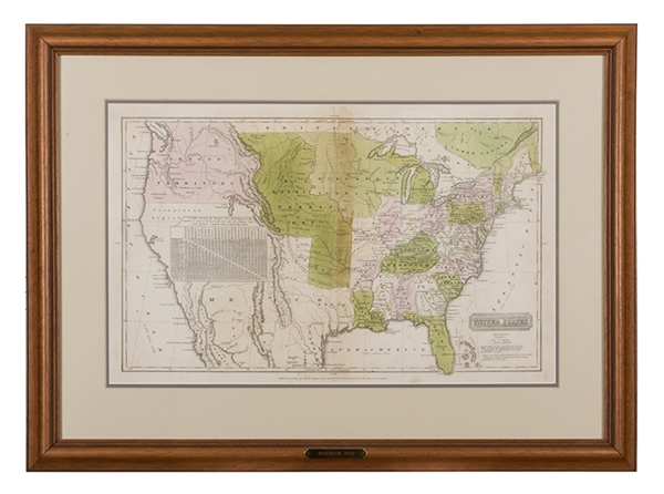D.F.R. Robinson Map of the United States. 
