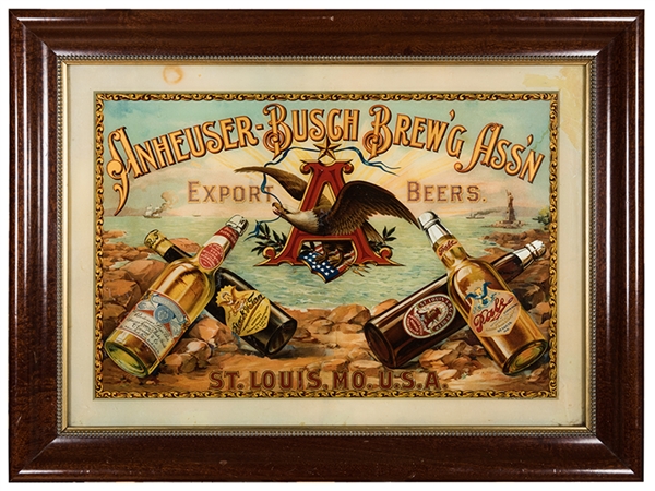 Anheuser—Busch Brew’g Ass’n Export Beers. St. Louis, Mo. U.S.A. 