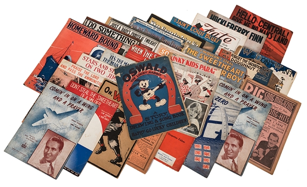 Sheet Music collection. 1910s—60s. 