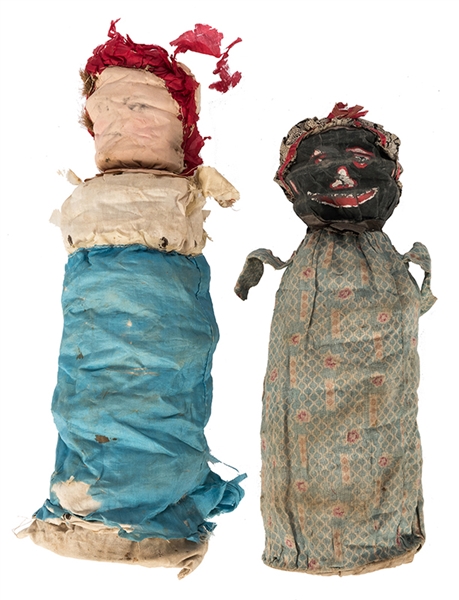 Two Spring Dolls Owned by Dante. 