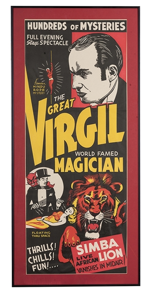 The Great Virgil. Pair of Posters. 